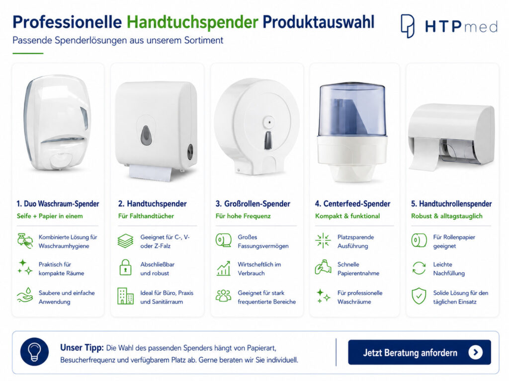 Professionelle Handtuchspender Produktauswahl