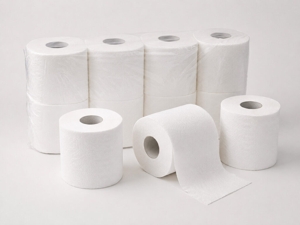 Toilettenpapier 3-lagig aus 100% Zellstoff