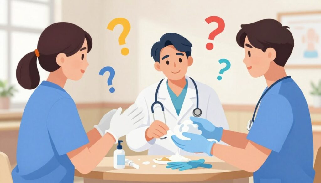 FAQ Waschhandschuhe Pflege Fragen Antworten