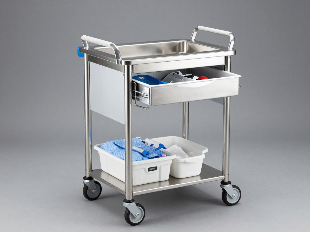 Hygiene-Pflegewagen MRSA KTW100 ATS