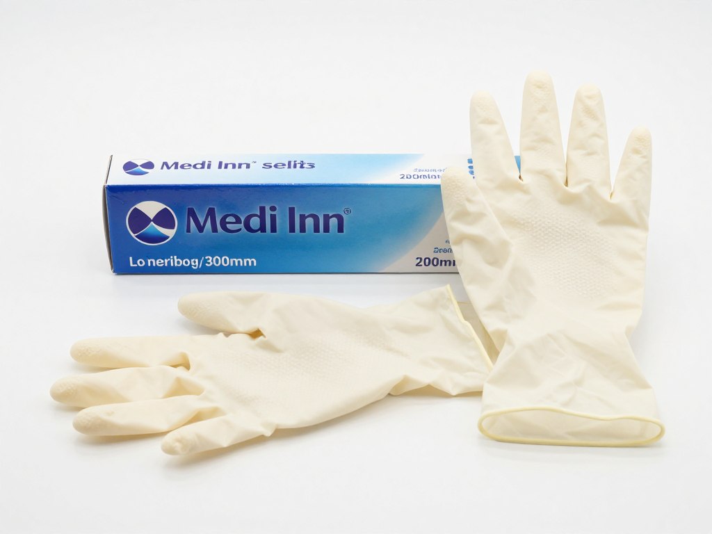 Lange Nitril-Handschuhe Medi Inn long 300 mm puderfrei
