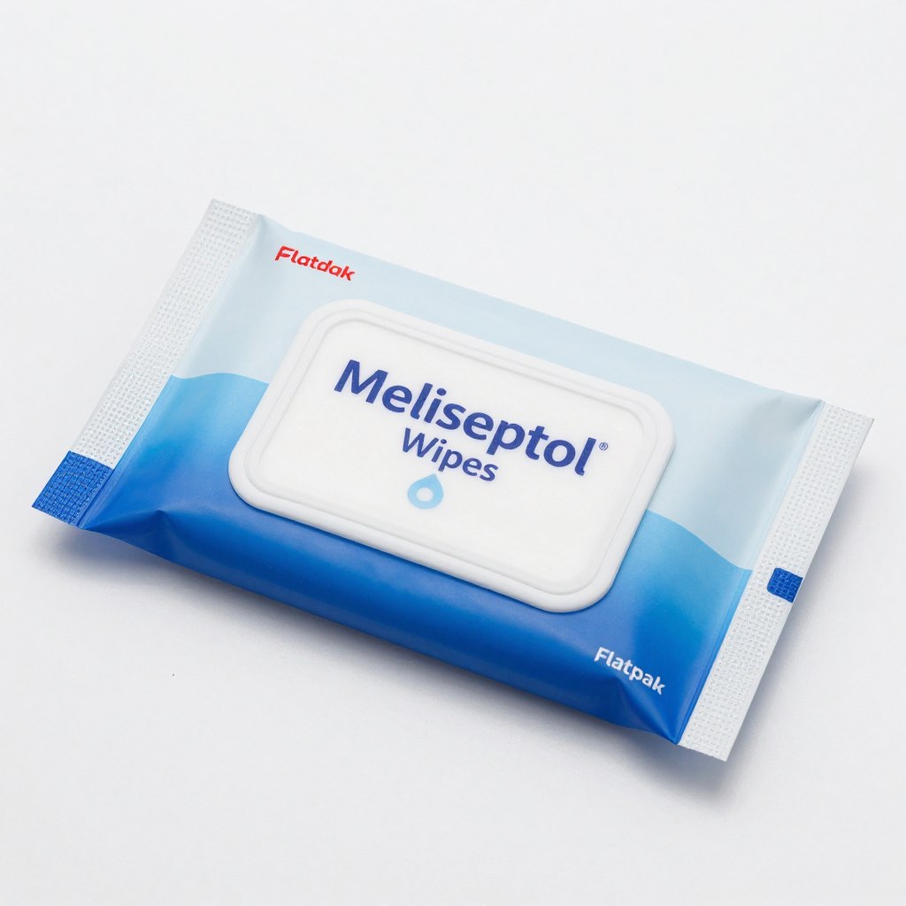 Meliseptol Wipes Flatpak Verpackung