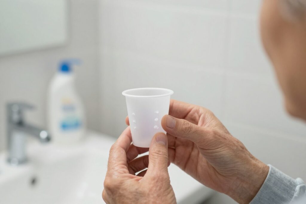 Mundspülbecher 200ml bei kombinierter Anwendung