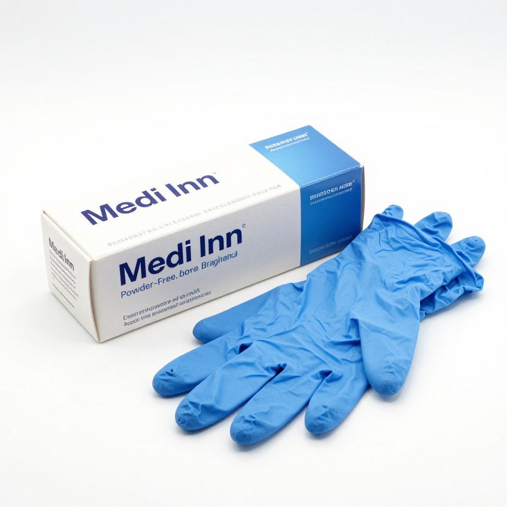 Nitril-Handschuhe Medi Inn puderfrei