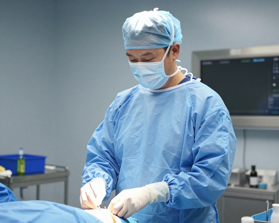 OP-Schutzausrüstung für sterile Bereiche