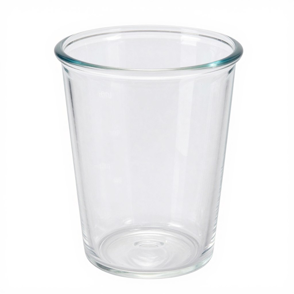 Schnabelbecher Unterteil 250ml transparent leer