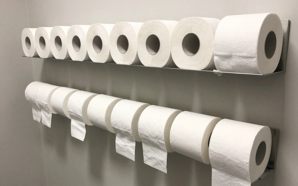 Zuverlässige Versorgung mit Toilettenpapier im professionellen Betrieb