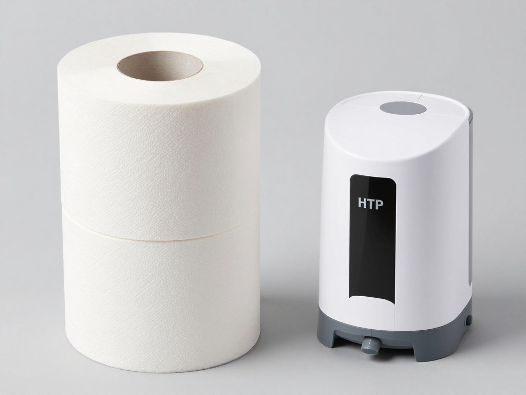 Jumbo-Toilettenpapierrolle mit langer Laufleistung