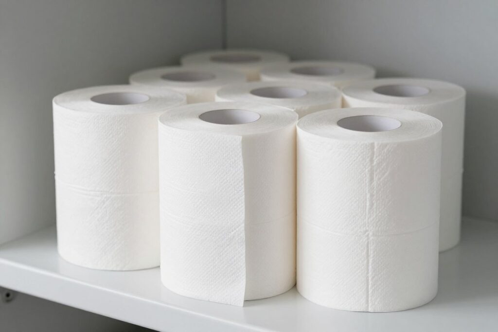 Toilettenpapierrollen für Pflegeeinrichtungen